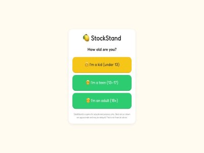 StockStand 🍋